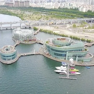 Architectural fact about Saebitseom(세빛섬) on Han river. (2/2)