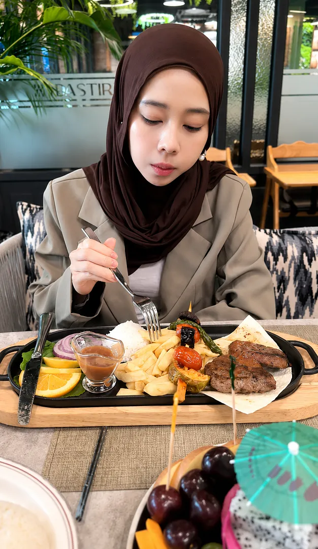 Uzbekistan halal food  (1/4)