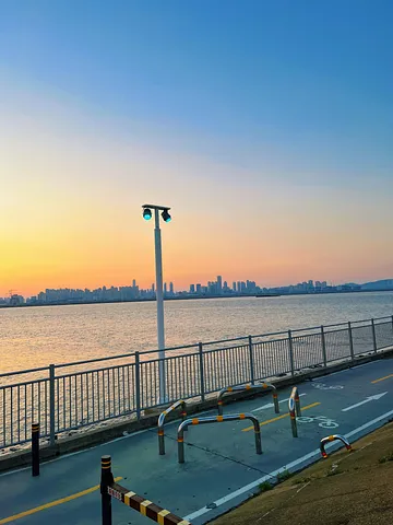 The best sunset spot in Oido, Siheung ☀️ (3/3)