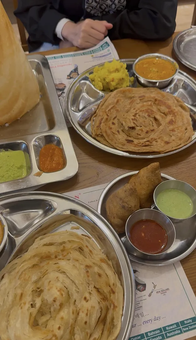 Indian vegan food  (2/3)